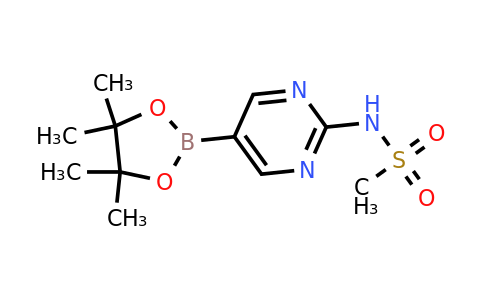 CAS 1218789-36-6 | N-(5-(4,4,5,5-Tetramethyl-1,3,2-dioxaborolan-2-yl)pyrimidin-2-yl)methanesulfonamide