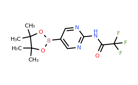 CAS 1218789-37-7 | 2,2,2-Trifluoro-N-(5-(4,4,5,5-tetramethyl-1,3,2-dioxaborolan-2-yl)pyrimidin-2-yl)acetamide
