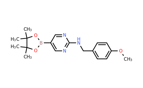CAS 1218790-01-2 | N-(4-Methoxybenzyl)-5-(4,4,5,5-tetramethyl-1,3,2-dioxaborolan-2-yl)pyrimidin-2-amine