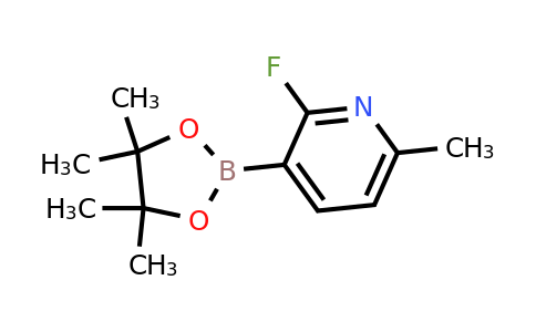 CAS 1218790-38-5 | 2-fluoro-6-methyl-3-(4,4,5,5-tetramethyl-1,3,2-dioxaborolan-2-yl)pyridine