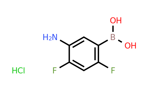 CAS 1218790-76-1 | (5-Amino-2,4-difluorophenyl)boronic acid hydrochloride