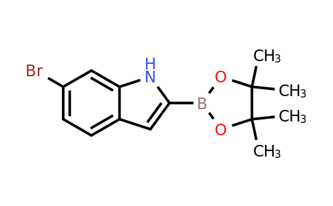 CAS 1218791-00-4 | 6-Bromoindole-2-boronic acid pinacol ester