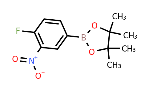 CAS 1218791-09-3 | 2-(4-Fluoro-3-nitrophenyl)-4,4,5,5-tetramethyl-1,3,2-dioxaborolane
