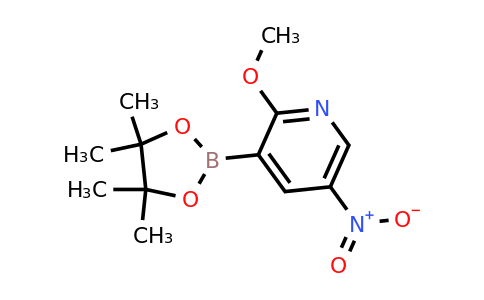 CAS 1218791-18-4 | 2-Methoxy-5-nitropyridine-3-boronic acid pinacol ester