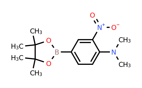 CAS 1218791-24-2 | N,N-Dimethyl-2-nitro-4-(4,4,5,5-tetramethyl-1,3,2-dioxaborolan-2-yl)aniline
