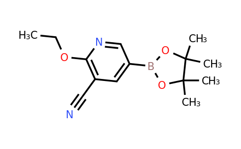 CAS 1218791-35-5 | 2-Ethoxy-5-(4,4,5,5-tetramethyl-1,3,2-dioxaborolan-2-YL)nicotinonitrile