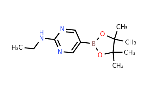 CAS 1218791-44-6 | N-Ethyl-5-(4,4,5,5-tetramethyl-1,3,2-dioxaborolan-2-yl)pyrimidin-2-amine