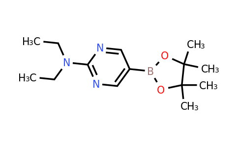 CAS 1218791-45-7 | N,N-Diethyl-5-(4,4,5,5-tetramethyl-1,3,2-dioxaborolan-2-yl)pyrimidin-2-amine