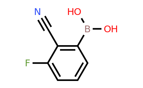 CAS 1218993-03-3 | 2-Cyano-3-fluorophenylboronic acid