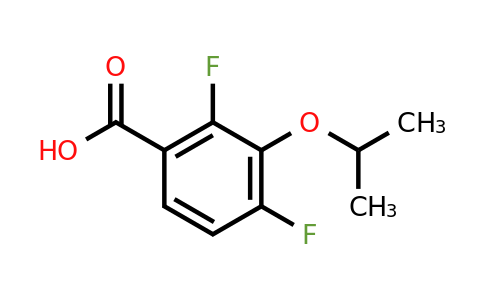 CAS 1219020-69-5 | 2,4-Difluoro-3-(1-methylethoxy)benzoic acid