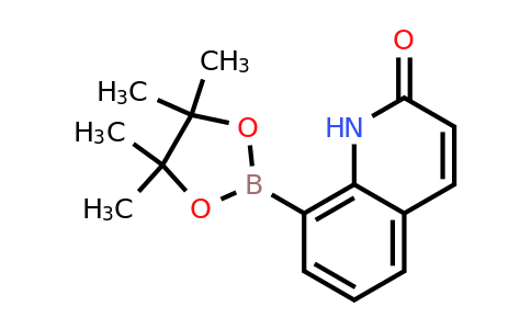 CAS 1219130-55-8 | 8-(4,4,5,5-Tetramethyl-1,3,2-dioxaborolan-2-yl)quinolin-2(1H)-one