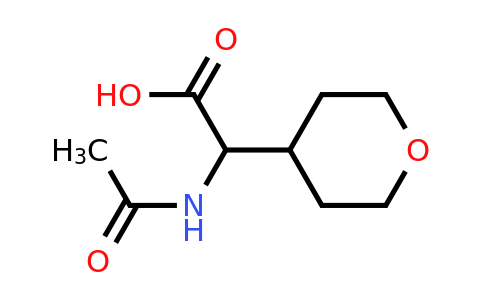 CAS 1219171-26-2 | 2-Acetamido-2-(tetrahydro-2H-pyran-4-yl)acetic acid