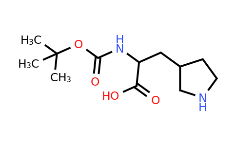 CAS 1219191-08-8 | 2-Tert-butoxycarbonylamino-3-pyrrolidin-3-YL-propionic acid
