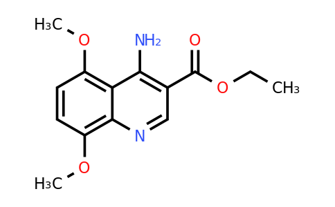 CAS 1219200-50-6 | Ethyl 4-amino-5,8-dimethoxyquinoline-3-carboxylate
