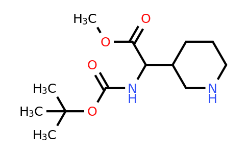 CAS 1219331-78-8 | Tert-butoxycarbonylamino-piperidin-3-YL-acetic acid methyl ester