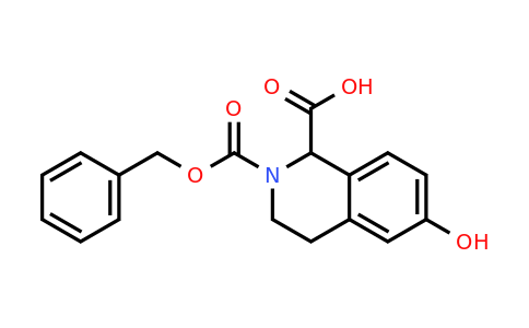 CAS 1219360-65-2 | 2-Cbz-6-hydroxy-1,2,3,4-tetrahydro-isoquinoline-1-carboxylic acid