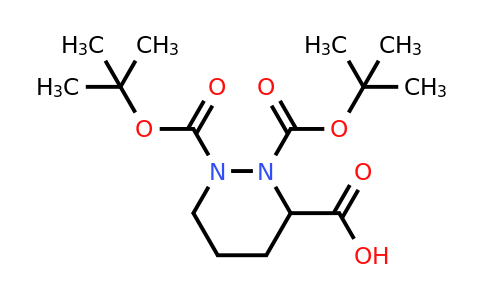 CAS 1219380-72-9 | 1,2-bis(Boc)-hexahydro-pyridazine-3-carboxylic acid