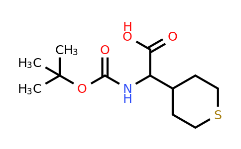 CAS 1219420-46-8 | [(Tert-butoxycarbonyl)amino](tetrahydro-2H-thiopyran-4-YL)acetic acid