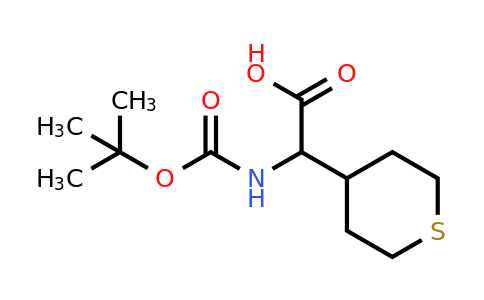 [(Tert-butoxycarbonyl)amino](tetrahydro-2H-thiopyran-4-YL)acetic acid
