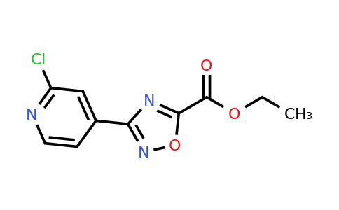 CAS 1219571-90-0 | Ethyl 3-(2-chloropyridin-4-YL)-1,2,4-oxadiazole-5-carboxylate