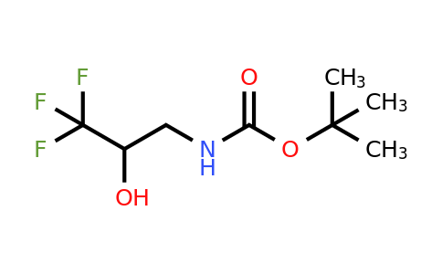 CAS 1219606-48-0 | tert-Butyl (3,3,3-trifluoro-2-hydroxypropyl)carbamate