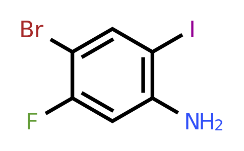 CAS 1219741-79-3 | 4-Bromo-5-fluoro-2-iodo-phenylamine