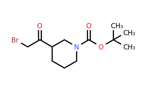 CAS 1219813-78-1 | Tert-butyl 3-(2-bromoacetyl)piperidine-1-carboxylate