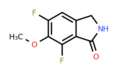 CAS 1219843-59-0 | 5,7-Difluoro-6-methoxyisoindolin-1-one