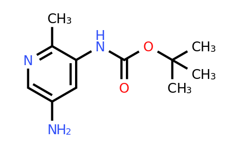 CAS 1219948-26-1 | tert-butyl N-(5-amino-2-methylpyridin-3-yl)carbamate