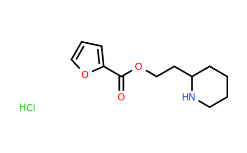 CAS 1219949-55-9 | 2-(Piperidin-2-yl)ethyl furan-2-carboxylate hydrochloride