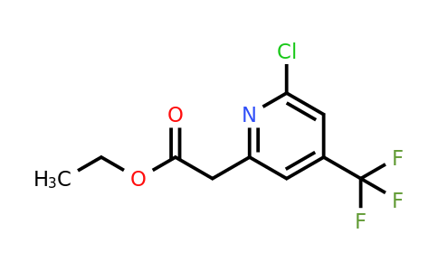CAS 1219950-27-2 | Ethyl [6-chloro-4-(trifluoromethyl)pyridin-2-YL]acetate