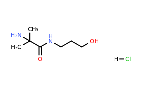 CAS 1219957-50-2 | 2-Amino-N-(3-hydroxypropyl)-2-methylpropanamide hydrochloride