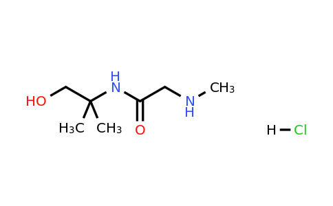 CAS 1219957-60-4 | N-(1-Hydroxy-2-methylpropan-2-yl)-2-(methylamino)acetamide hydrochloride