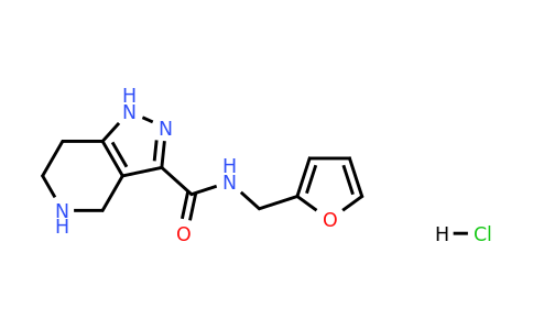 CAS 1219957-69-3 | N-(Furan-2-ylmethyl)-4,5,6,7-tetrahydro-1H-pyrazolo[4,3-c]pyridine-3-carboxamide hydrochloride
