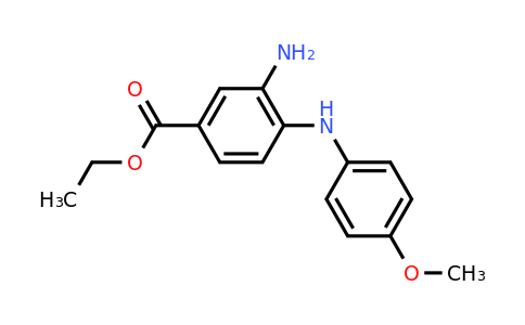 CAS 1219960-31-2 | Ethyl 3-amino-4-((4-methoxyphenyl)amino)benzoate