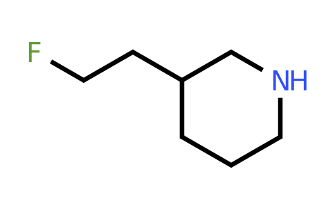 CAS 1219960-39-0 | 3-(2-Fluoroethyl)piperidine