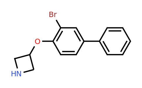 CAS 1219960-71-0 | 3-((3-Bromo-[1,1'-biphenyl]-4-yl)oxy)azetidine