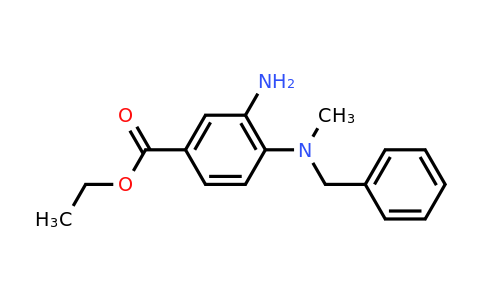 CAS 1219960-75-4 | Ethyl 3-amino-4-(benzyl(methyl)amino)benzoate