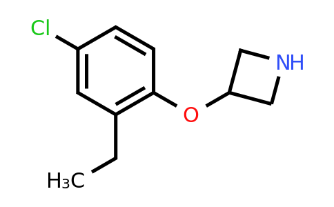 CAS 1219960-80-1 | 3-(4-Chloro-2-ethylphenoxy)azetidine