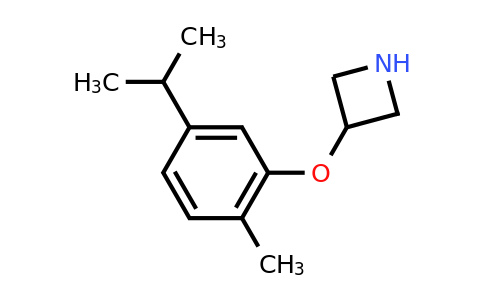 CAS 1219961-10-0 | 3-(5-Isopropyl-2-methylphenoxy)azetidine