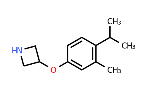 CAS 1219963-79-7 | 3-(4-Isopropyl-3-methylphenoxy)azetidine