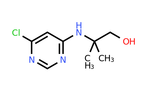 CAS 1219963-83-3 | 2-((6-Chloropyrimidin-4-yl)amino)-2-methylpropan-1-ol