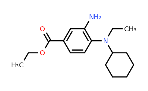 CAS 1219964-40-5 | Ethyl 3-amino-4-(cyclohexyl(ethyl)amino)benzoate