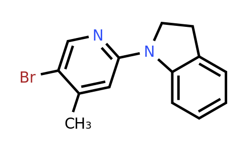 CAS 1219967-52-8 | 1-(5-Bromo-4-methylpyridin-2-yl)indoline