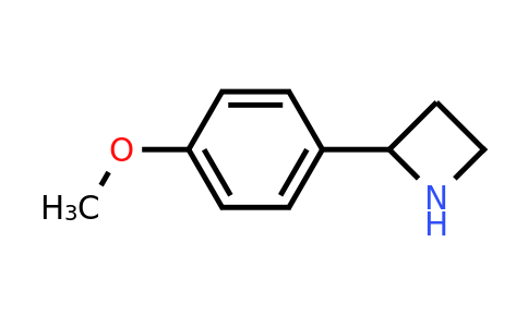 CAS 1219967-66-4 | 2-(4-Methoxyphenyl)azetidine
