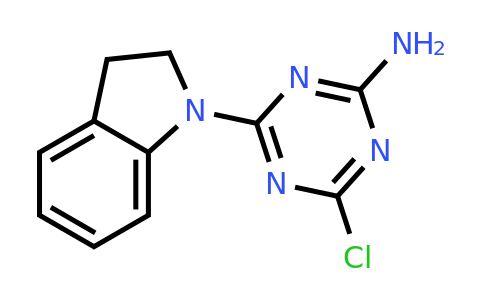 CAS 1219967-86-8 | 4-Chloro-6-(indolin-1-yl)-1,3,5-triazin-2-amine