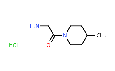 CAS 1219972-14-1 | 2-Amino-1-(4-methylpiperidin-1-yl)ethanone hydrochloride