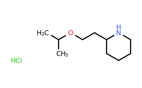 CAS 1219972-32-3 | 2-[2-(propan-2-yloxy)ethyl]piperidine hydrochloride