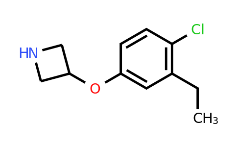 CAS 1219976-63-2 | 3-(4-Chloro-3-ethylphenoxy)azetidine
