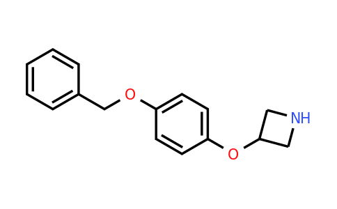 CAS 1219977-14-6 | 3-(4-(Benzyloxy)phenoxy)azetidine